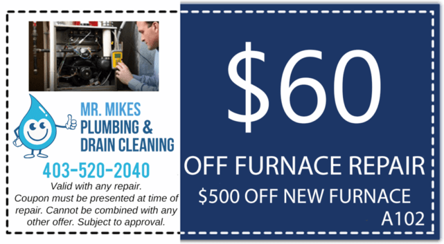 Mr. Mikes Plumbing Furnace Repair Discount Coupon