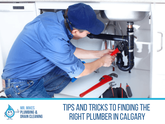 inding the right plumber in calgary